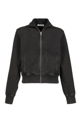 STANDARD TRACK JACKET / WASHED BLK