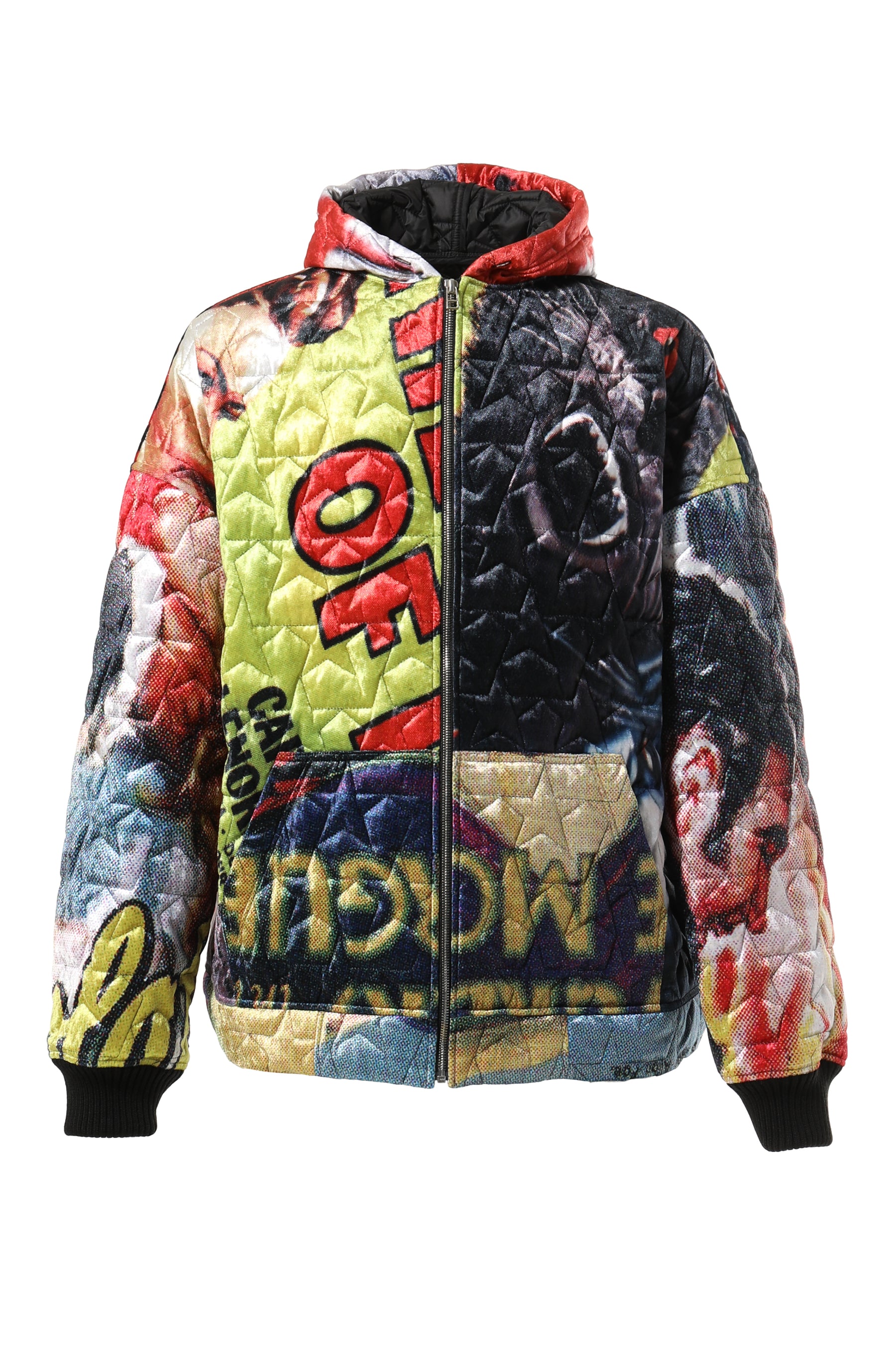 TENDER PERSON FW23 STAR QUILTING HOODIE / MTI -NUBIAN