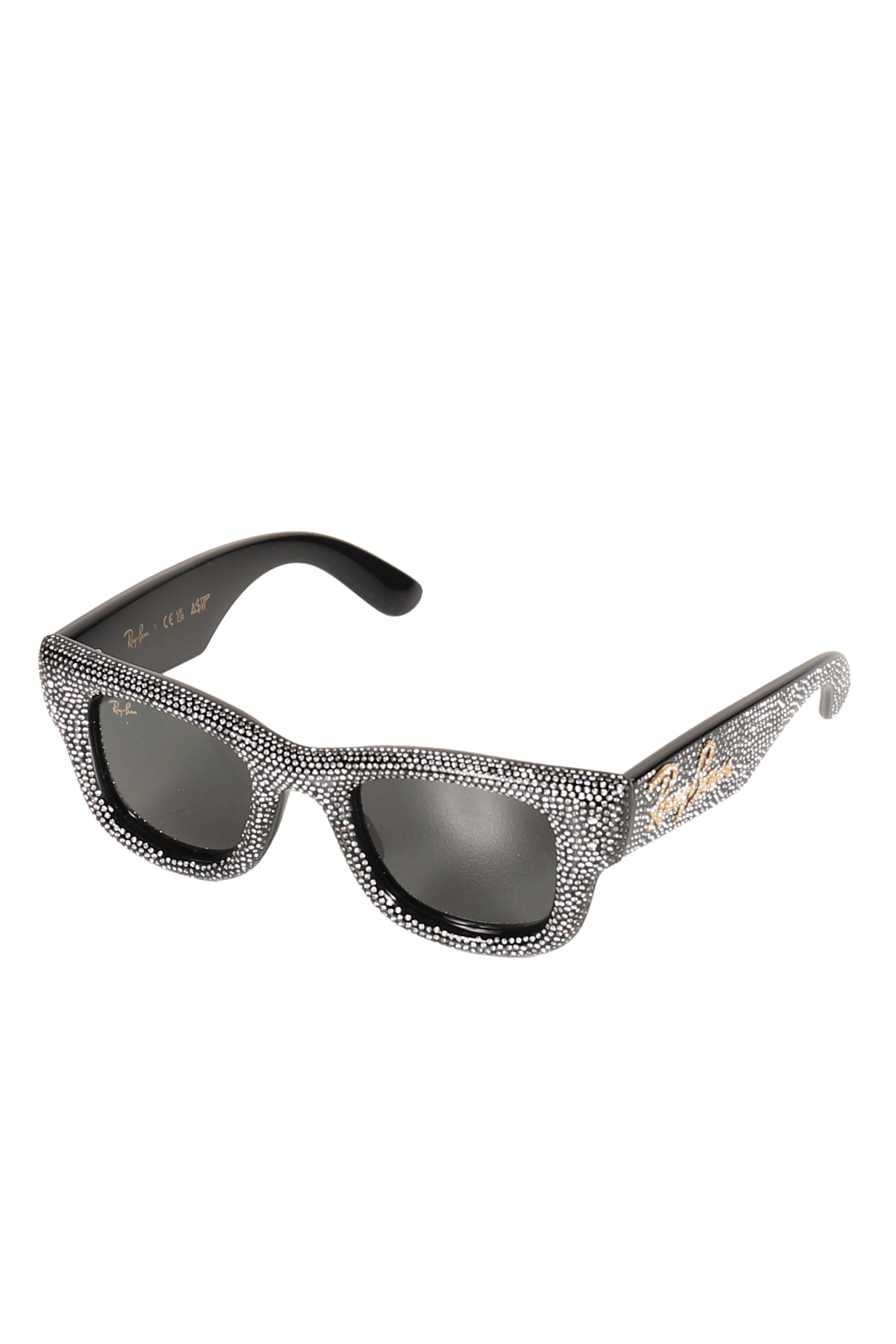 WAYFARER PUFFER / BLK WITH STRASS PAVE