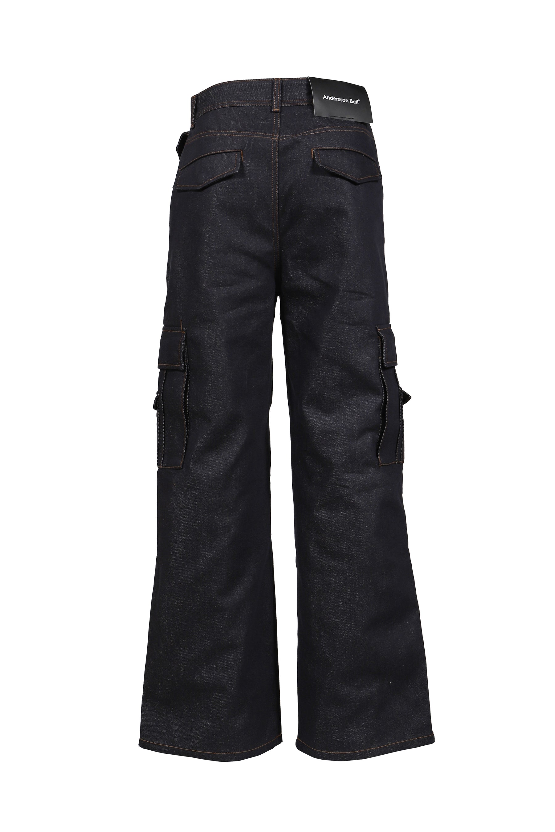 RIGID TURNOVER CARGO JEANS / IND