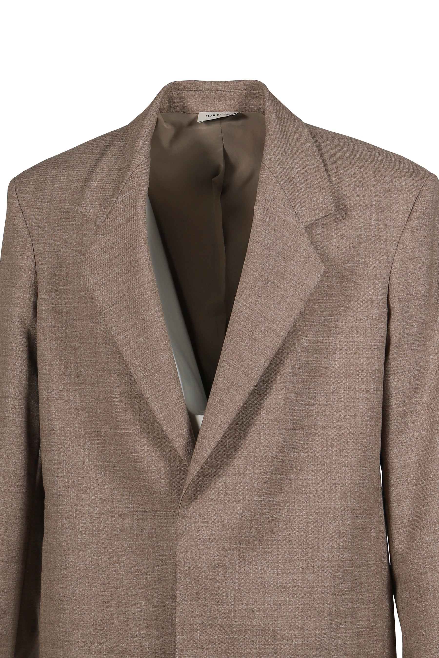 SINGLE BREASTED BLAZER / DUNE PEARL