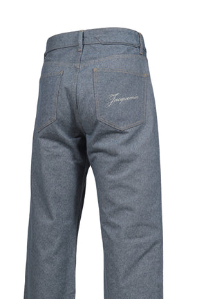 LE DE-NIMES DROIT / BLU 