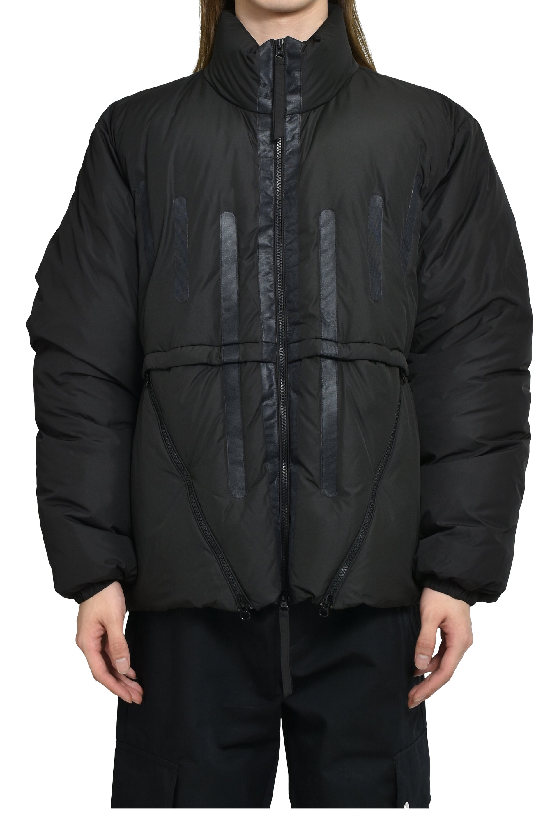 SEAM-SEALED PUFFER JACKET / BLK