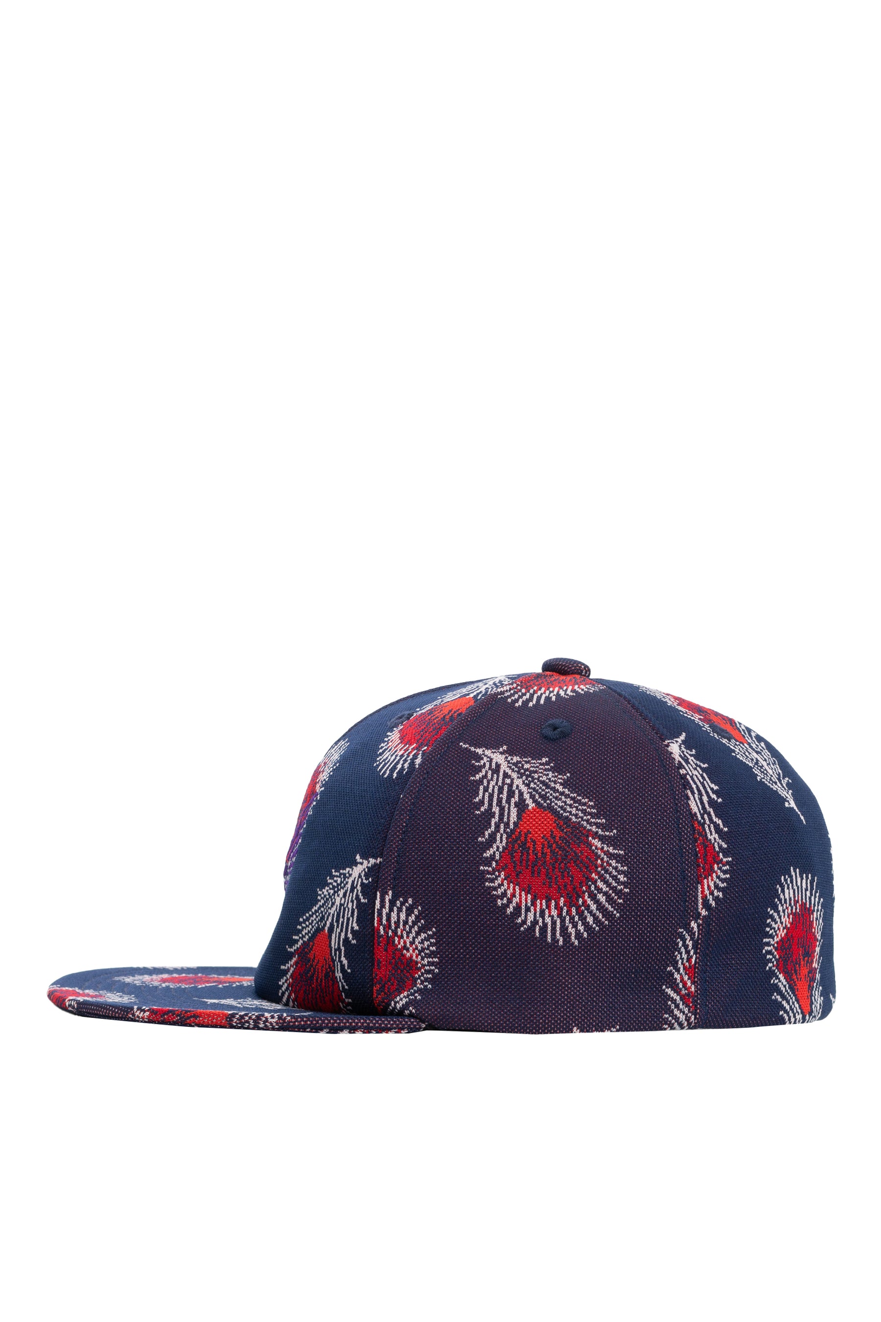 Needles FW23 BASEBALL CAP - POLY JQ. / FEATHER -NUBIAN