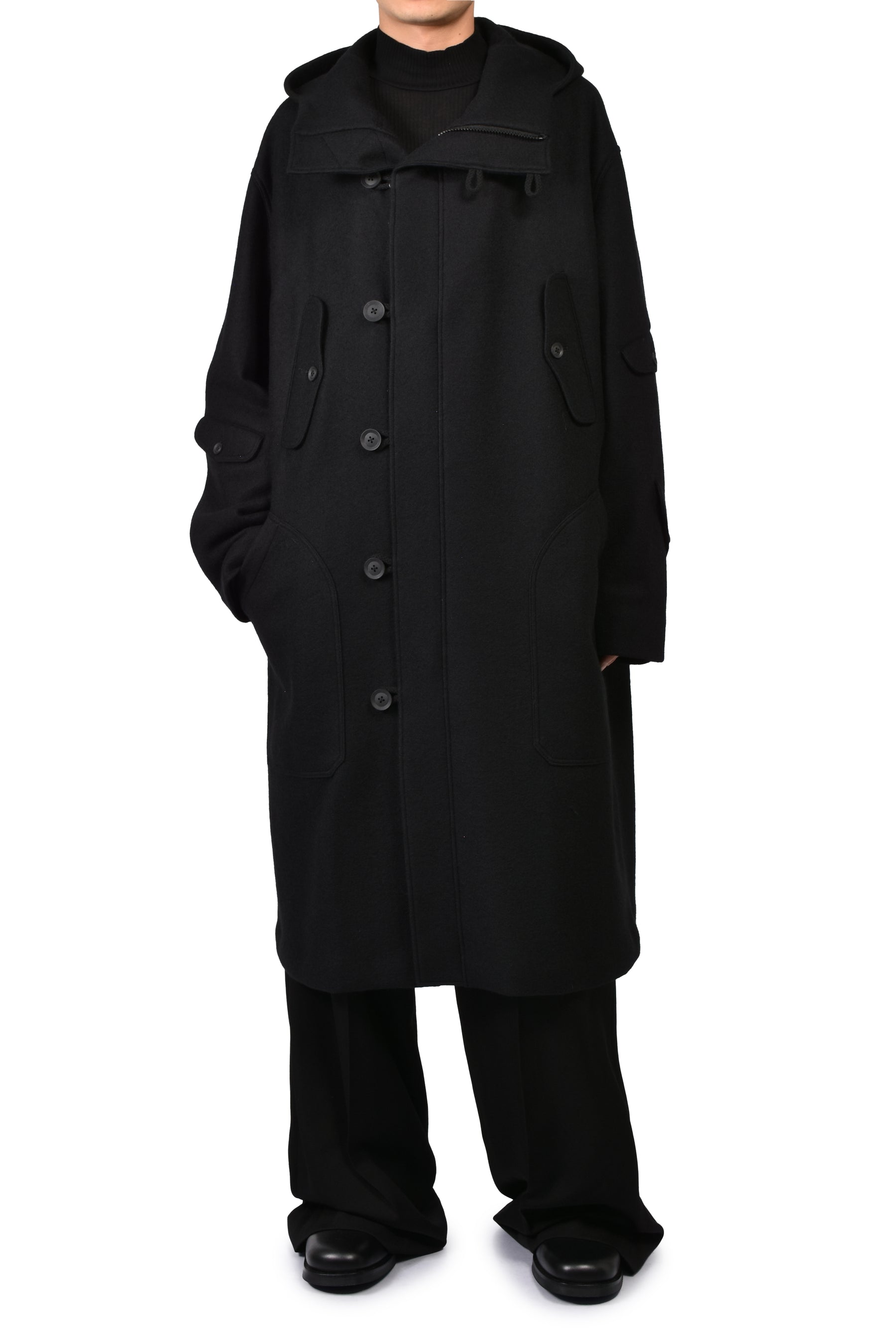 LONG N-3B / BLK