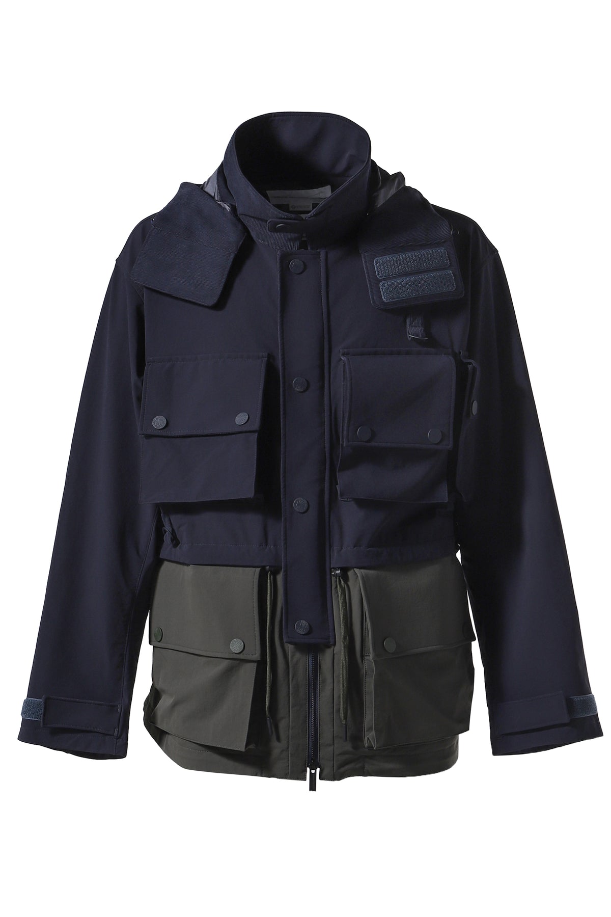 LS модельки голые $ masha Marine Serre マリーン セル FW24 MOON LASER DENIM PADDED JACKET / BLK - NUBIAN