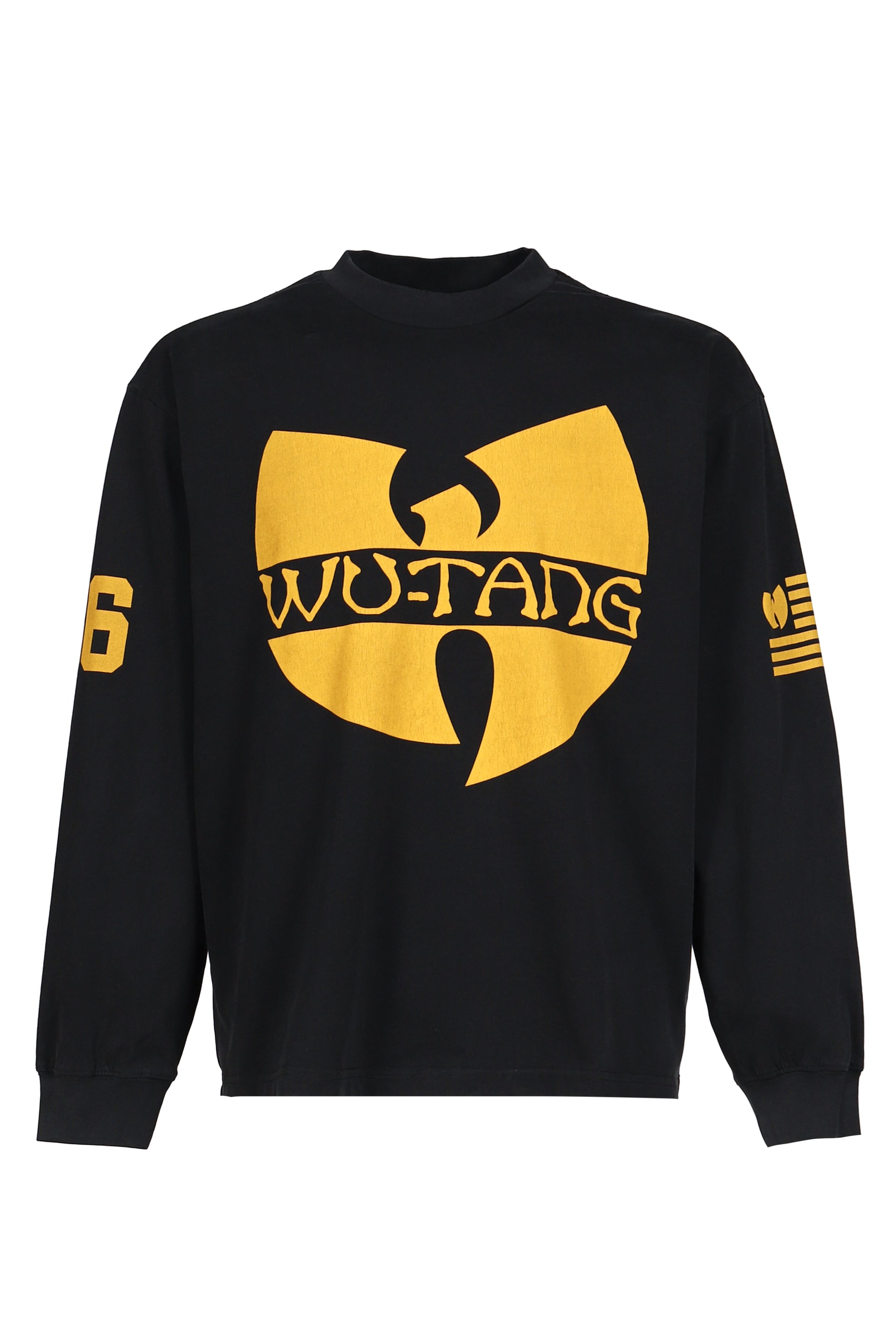 WU-TANG CLAN CREAM L/S TEE / BLK