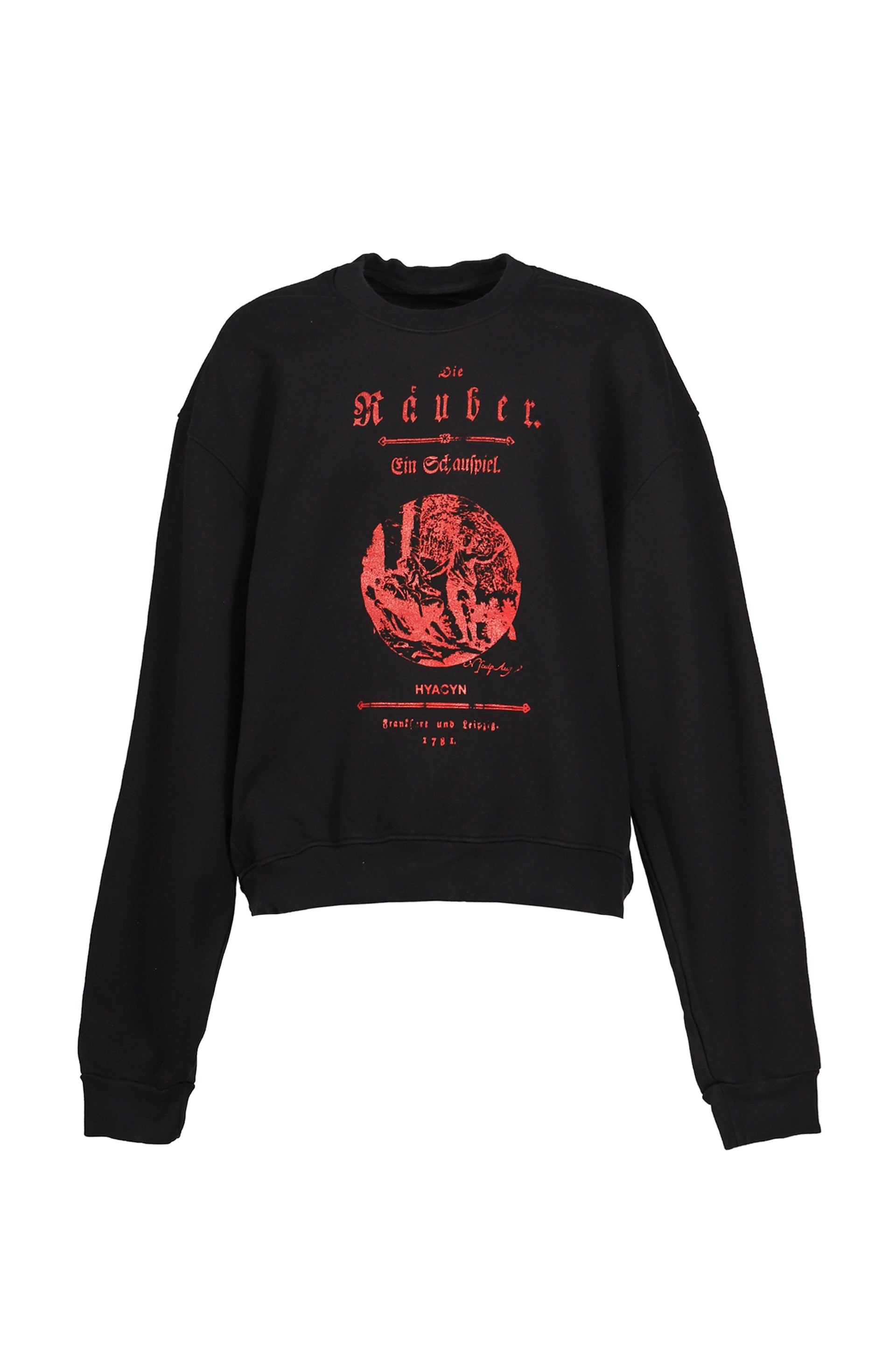 WERC SWEATSHIRT / BLK RED