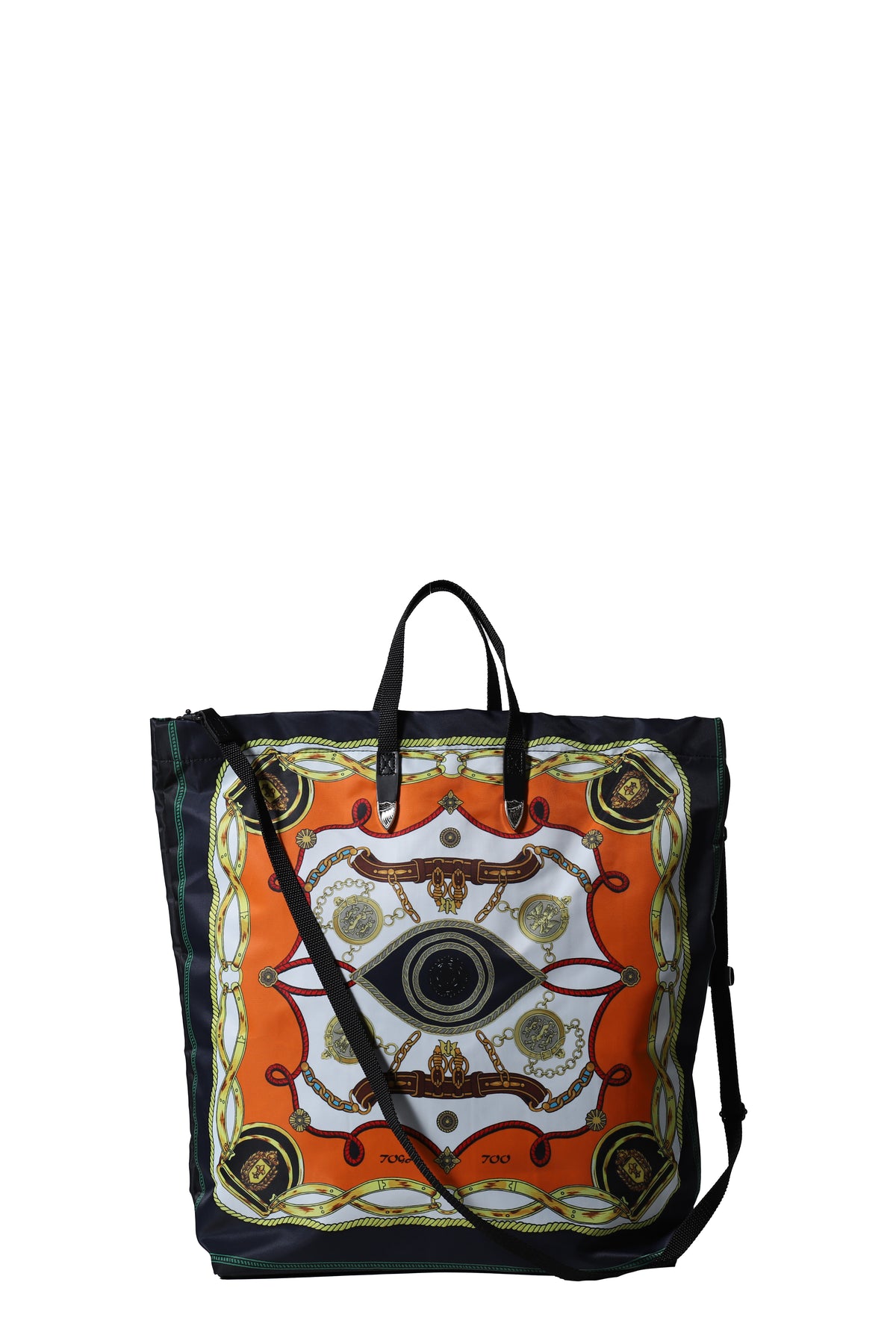 PRINT TOTE BAG / ORANGE