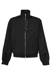 DRUMMER HIGH-NECK JACKET / BLK