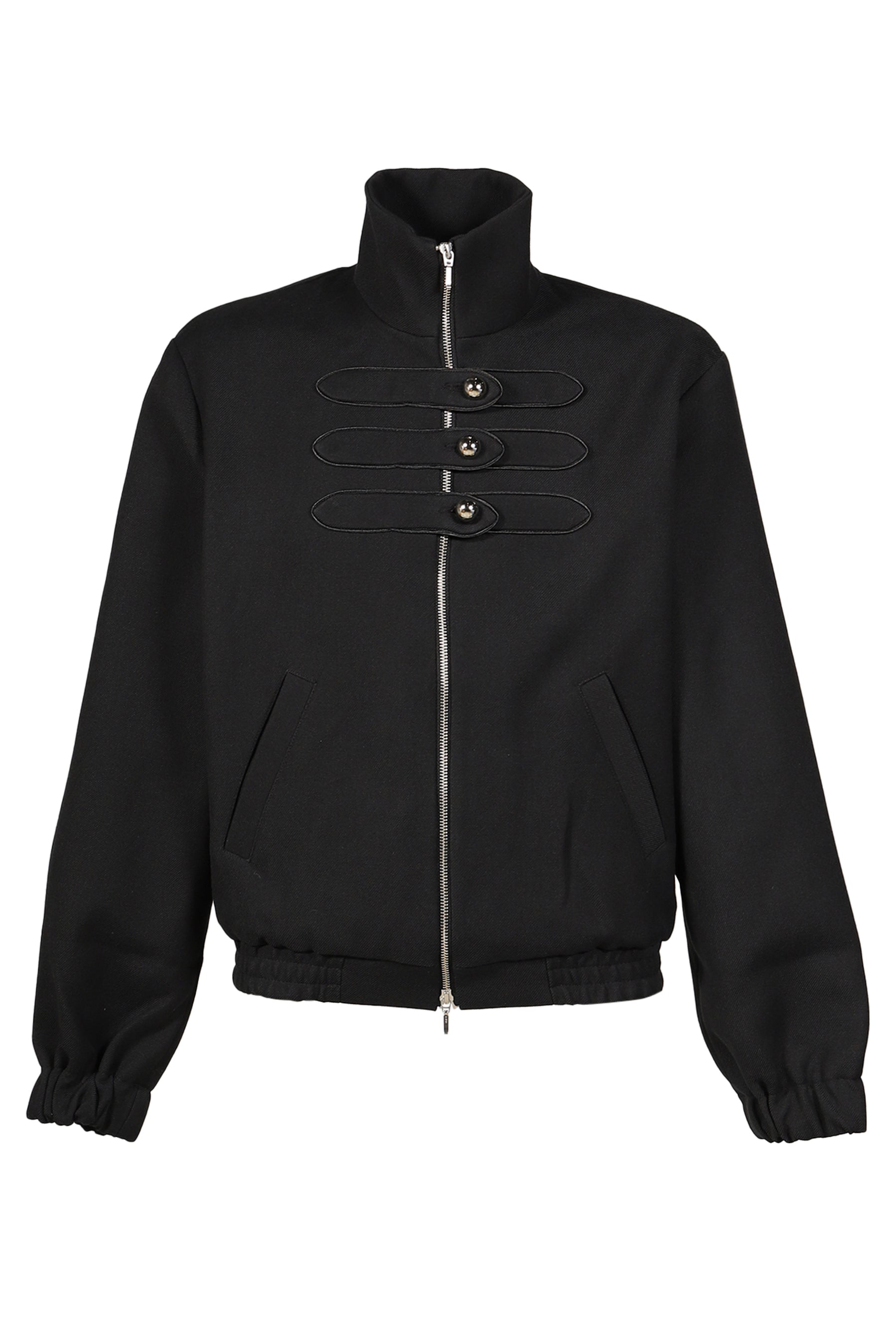 DRUMMER HIGH-NECK JACKET / BLK