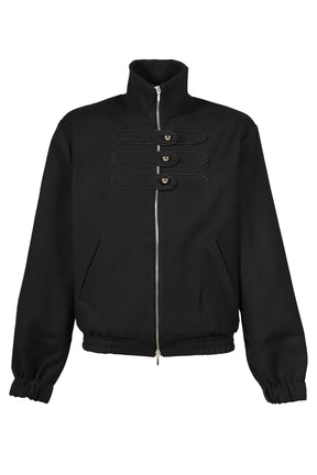 DRUMMER HIGH-NECK JACKET / BLK