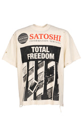 TOTAL FREEDOM TEE / WHT