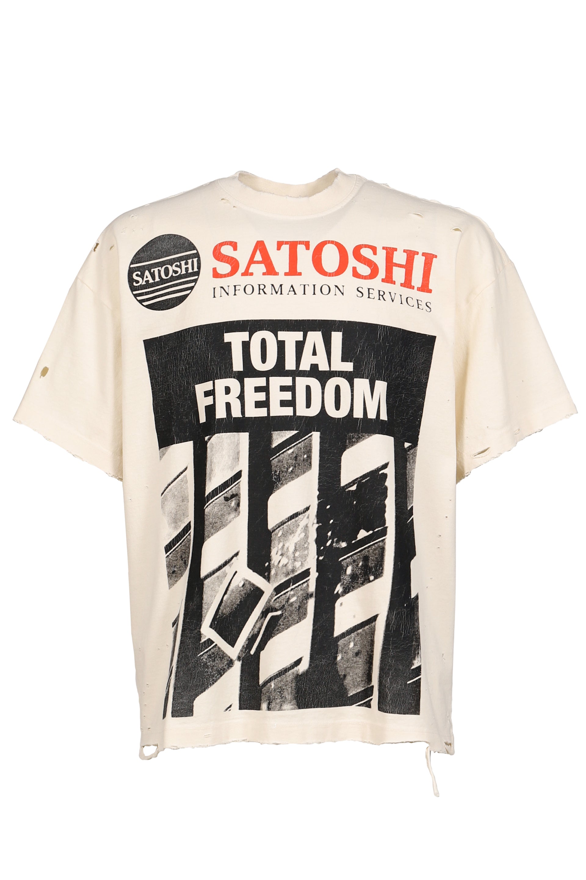 TOTAL FREEDOM TEE / WHT