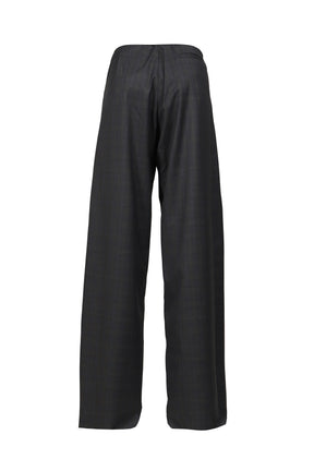 ROLLED WAIST TROUSERS / D.GRY