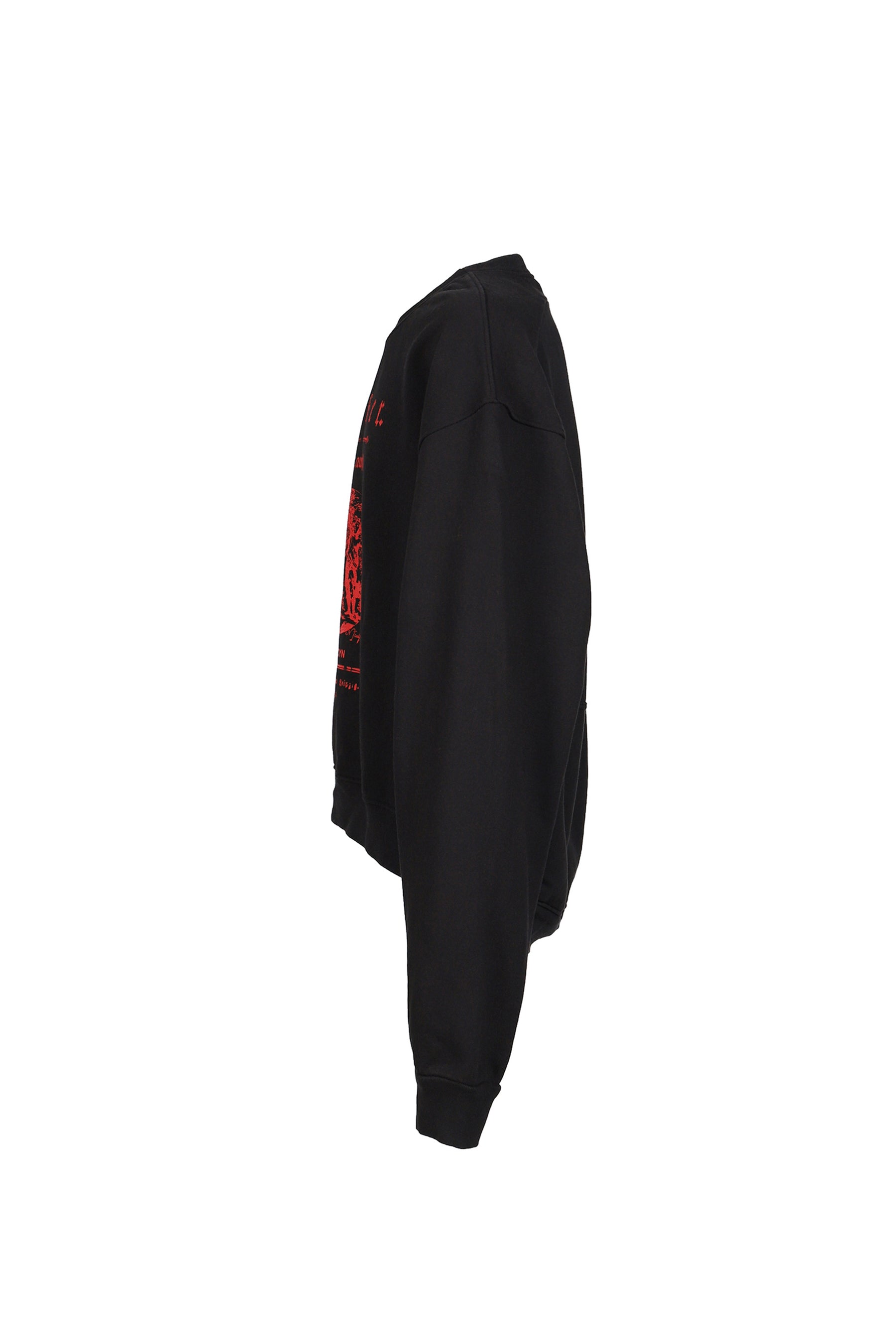 WERC SWEATSHIRT / BLK RED