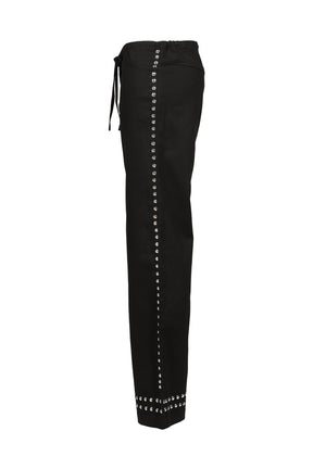 DELYA STUDDED TROUSER / BLK