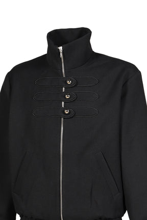 DRUMMER HIGH-NECK JACKET / BLK