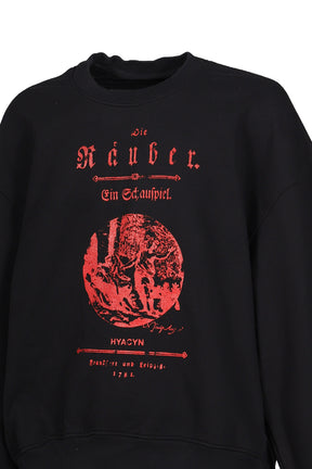 WERC SWEATSHIRT / BLK RED