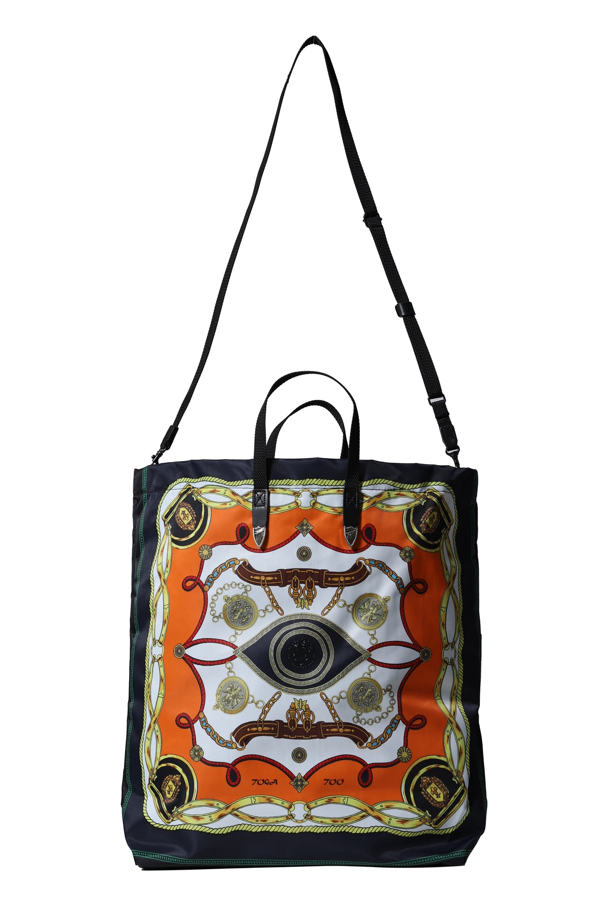 PRINT TOTE BAG / ORANGE