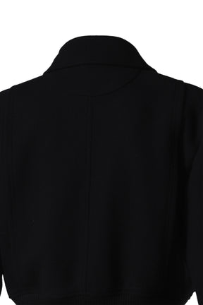 DERECK WOOL BLOUSON JACKET / BLK