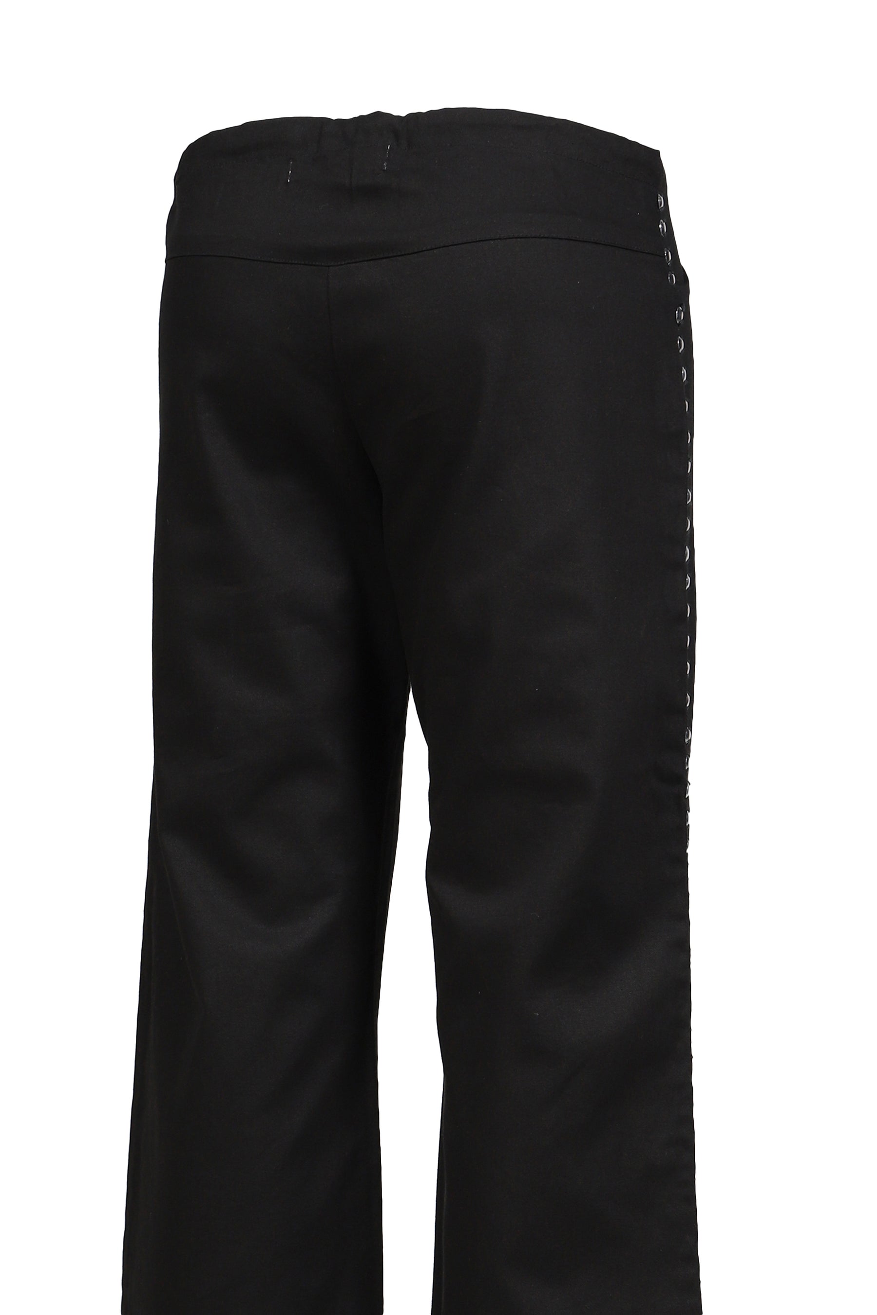 DELYA STUDDED TROUSER / BLK