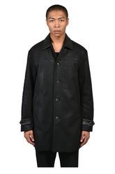 CONCEALED CAR COAT / BLK