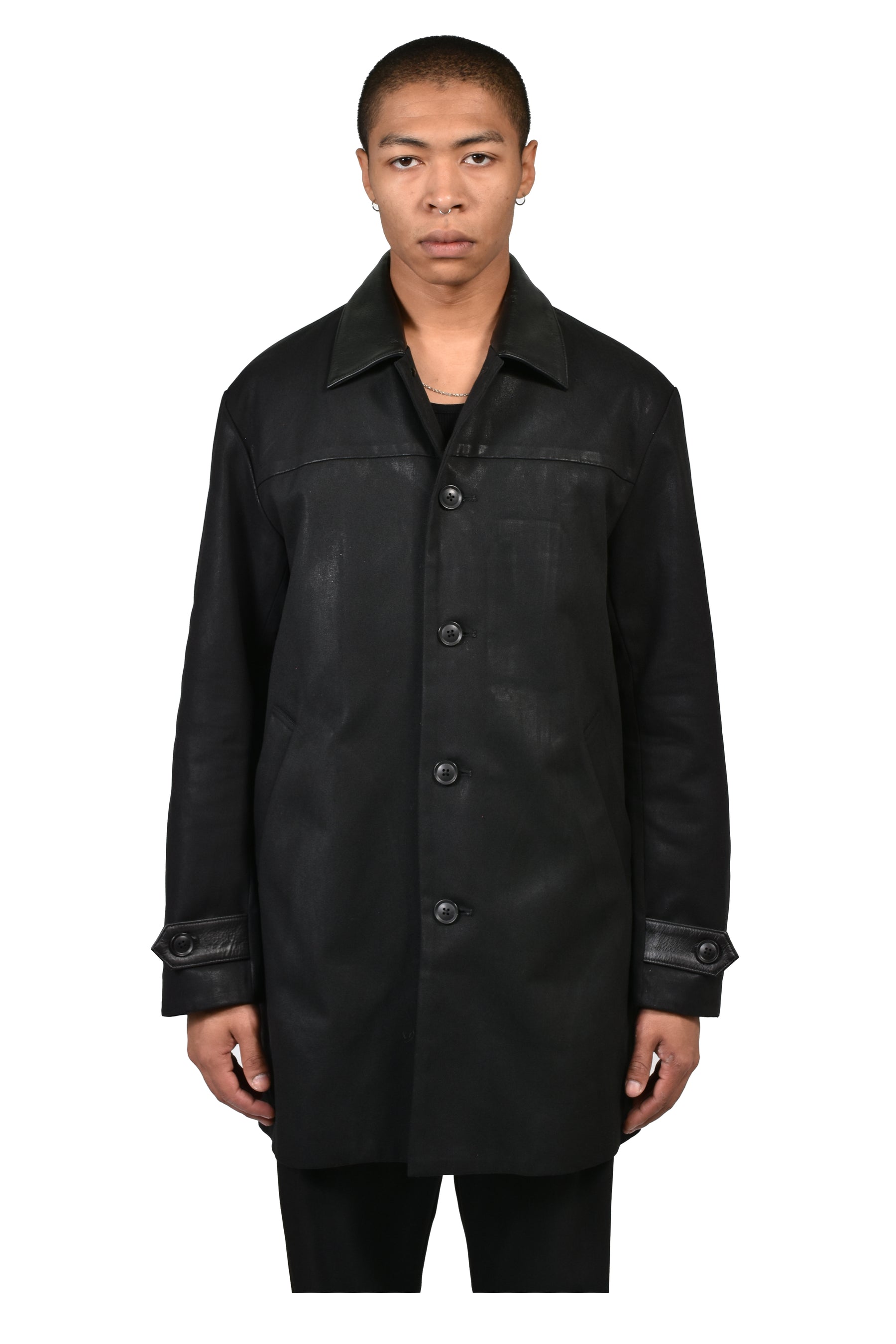 CONCEALED CAR COAT / BLK