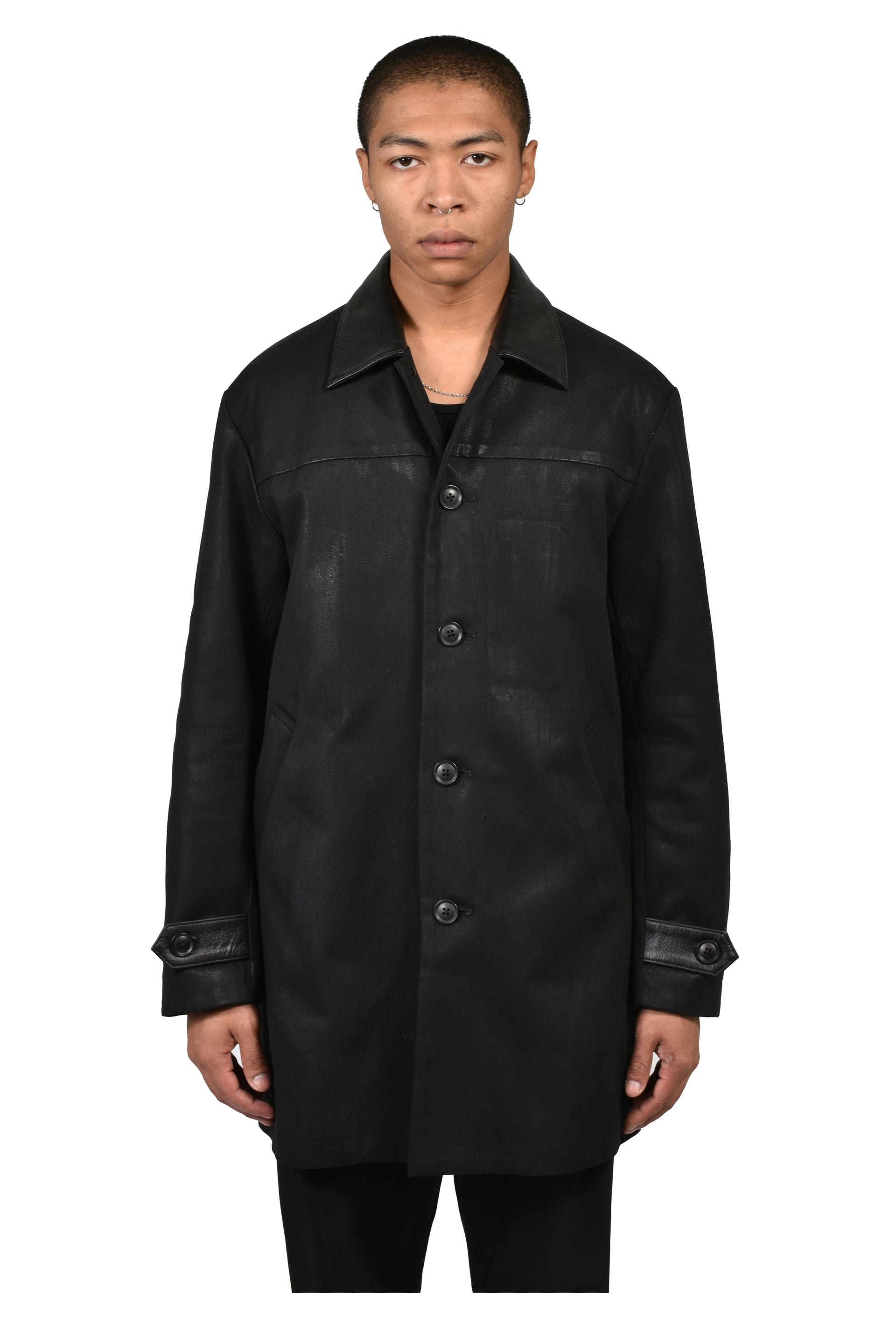 CONCEALED CAR COAT / BLK