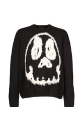 GFX KNIT SWEAT / BLK