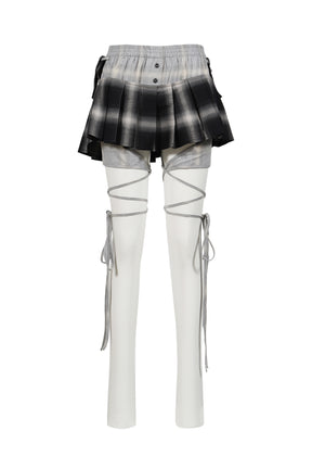 MISA SKIRT / BLACK CHECK