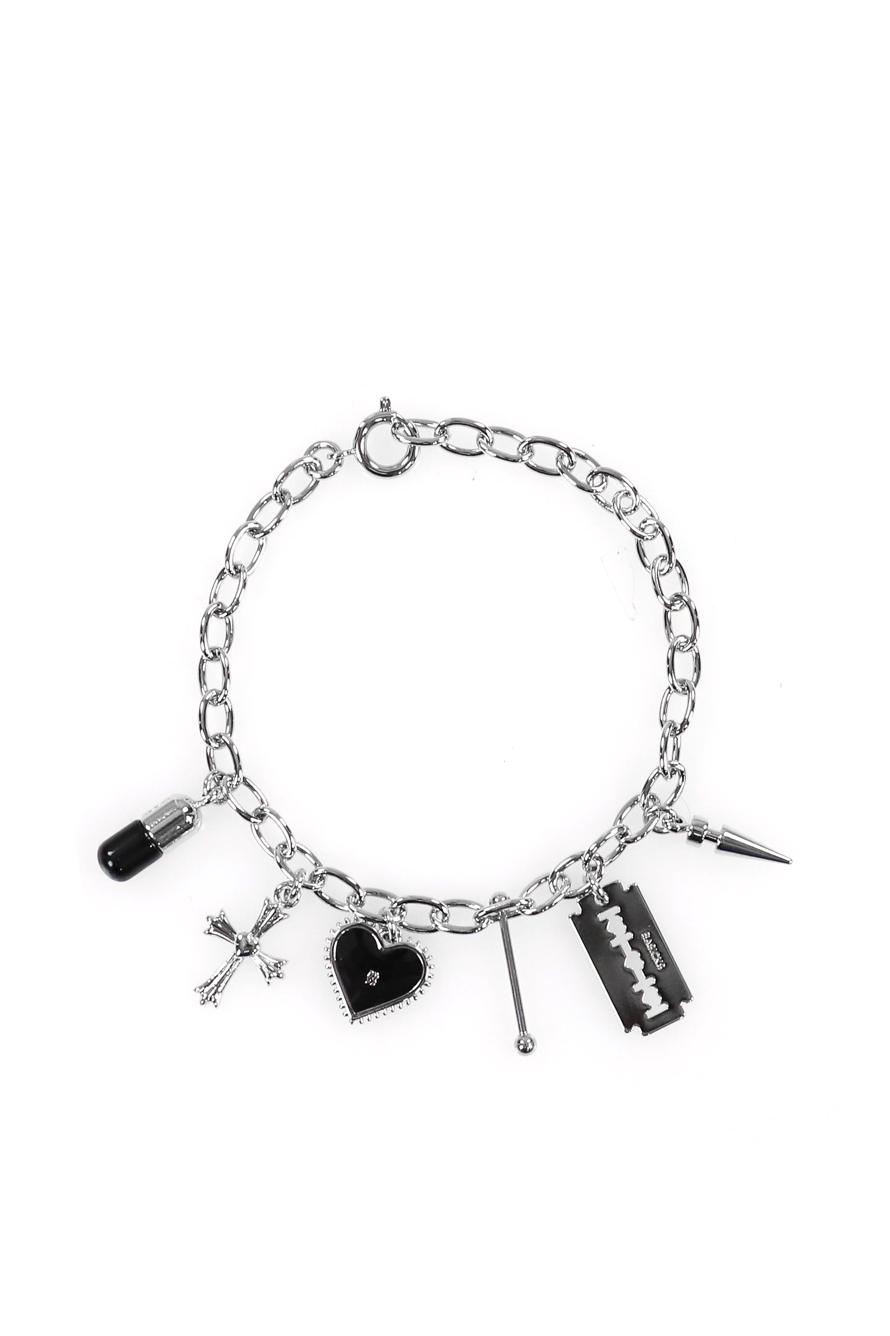 MULTIPLE METAL NECKLACE / SIL