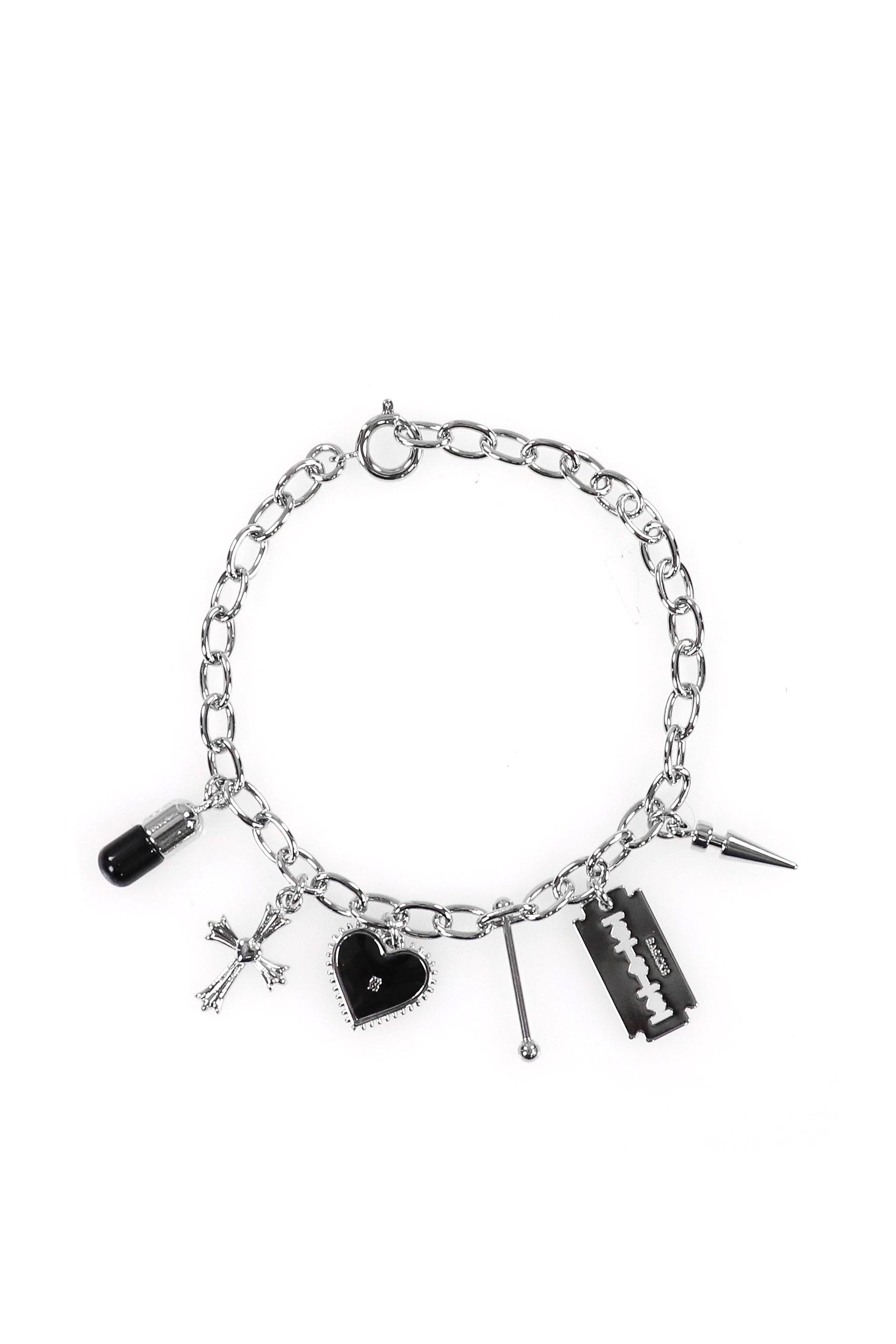 MULTIPLE METAL NECKLACE / SIL