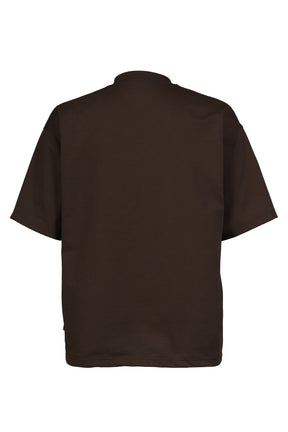 TECH DRAWSTRING S/S TEE / D.BRW