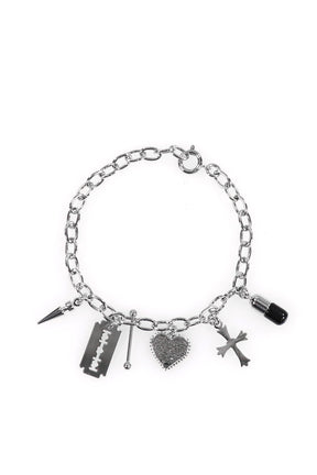 MULTIPLE METAL NECKLACE / SIL