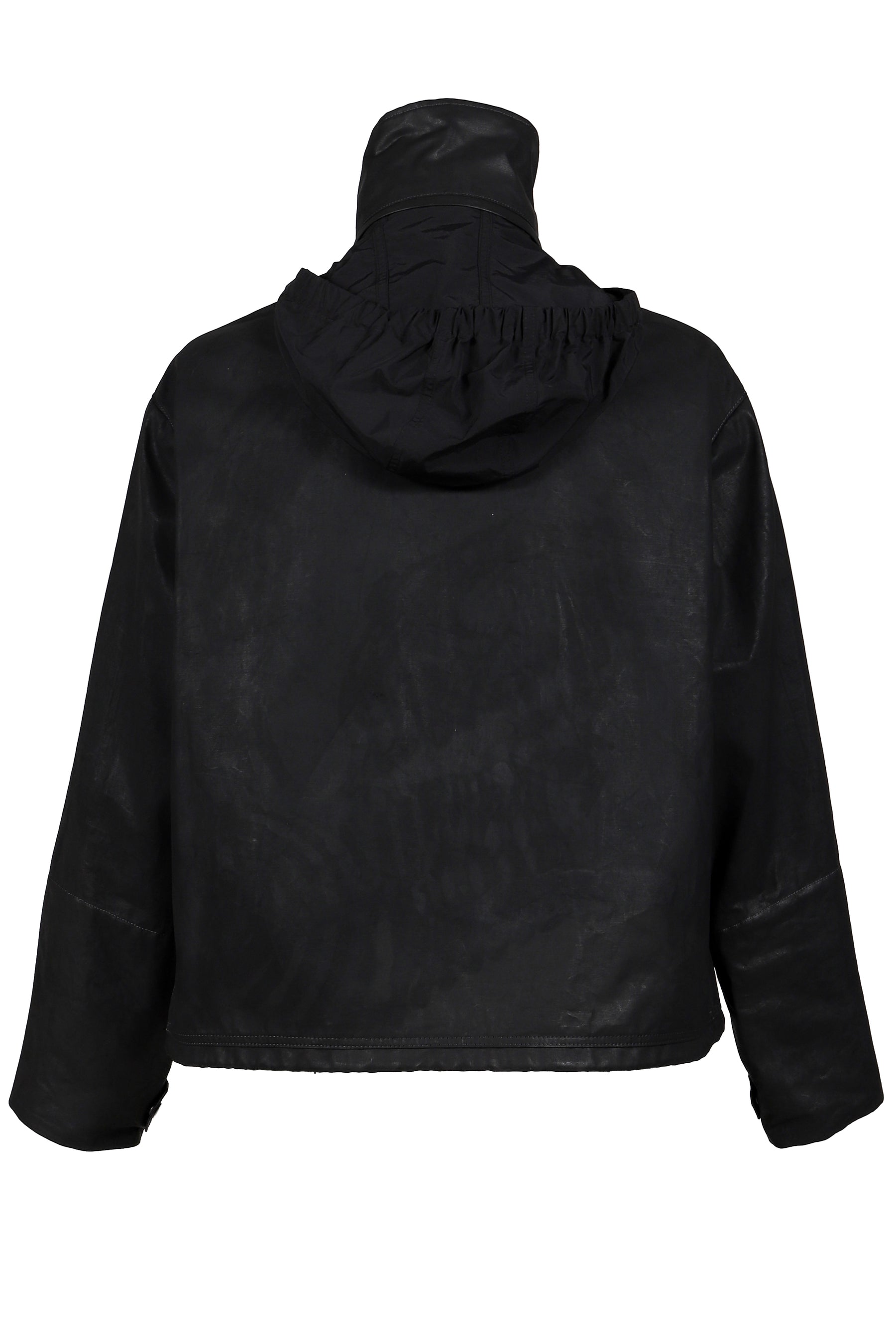 SHORT RAIN JACKET / ONYX BK