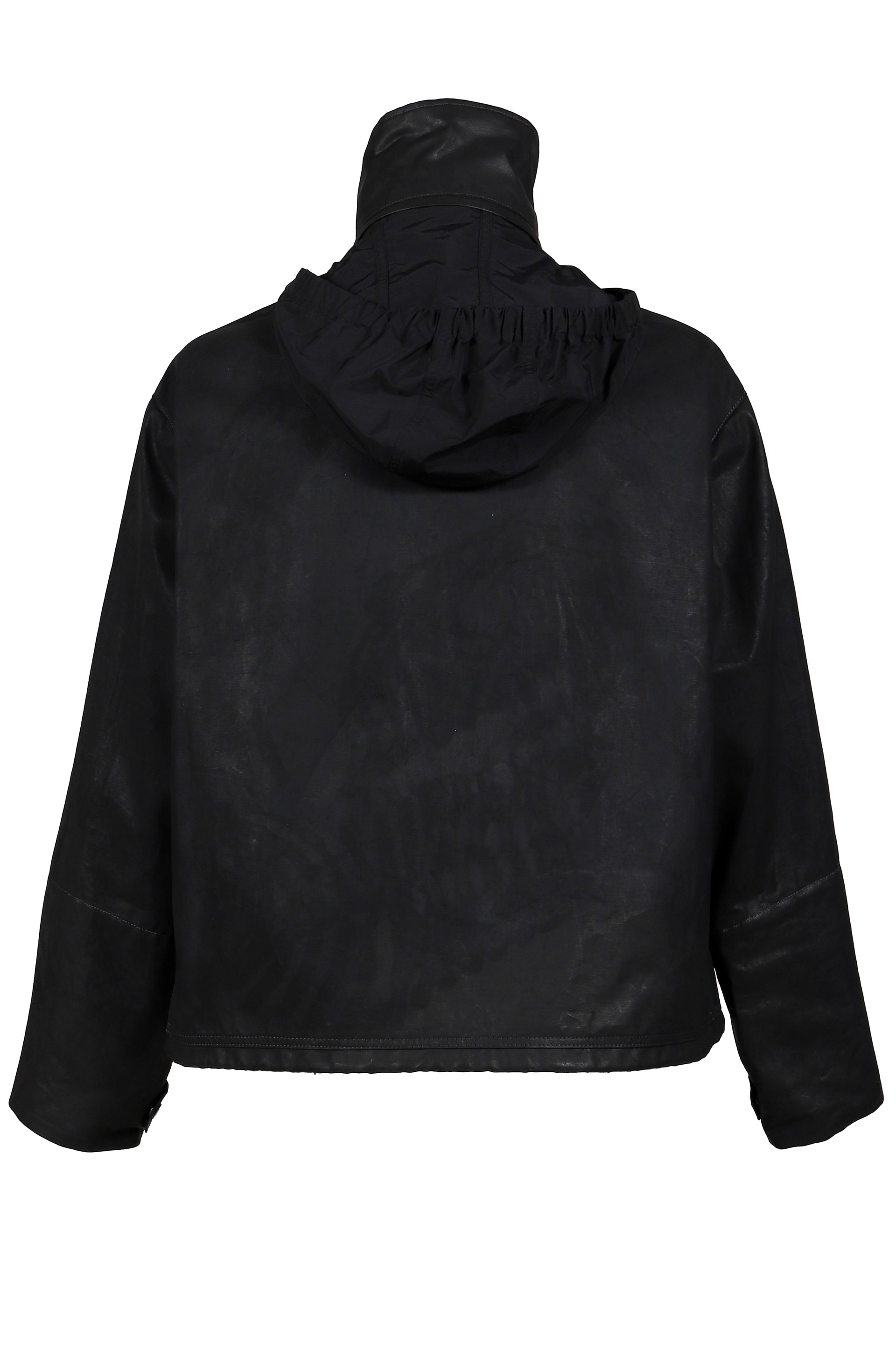SHORT RAIN JACKET / ONYX BK