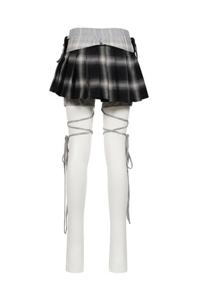 MISA SKIRT / BLACK CHECK