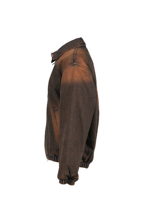 PADDED JACKET / RUST 