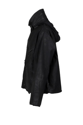 SHORT RAIN JACKET / ONYX BK