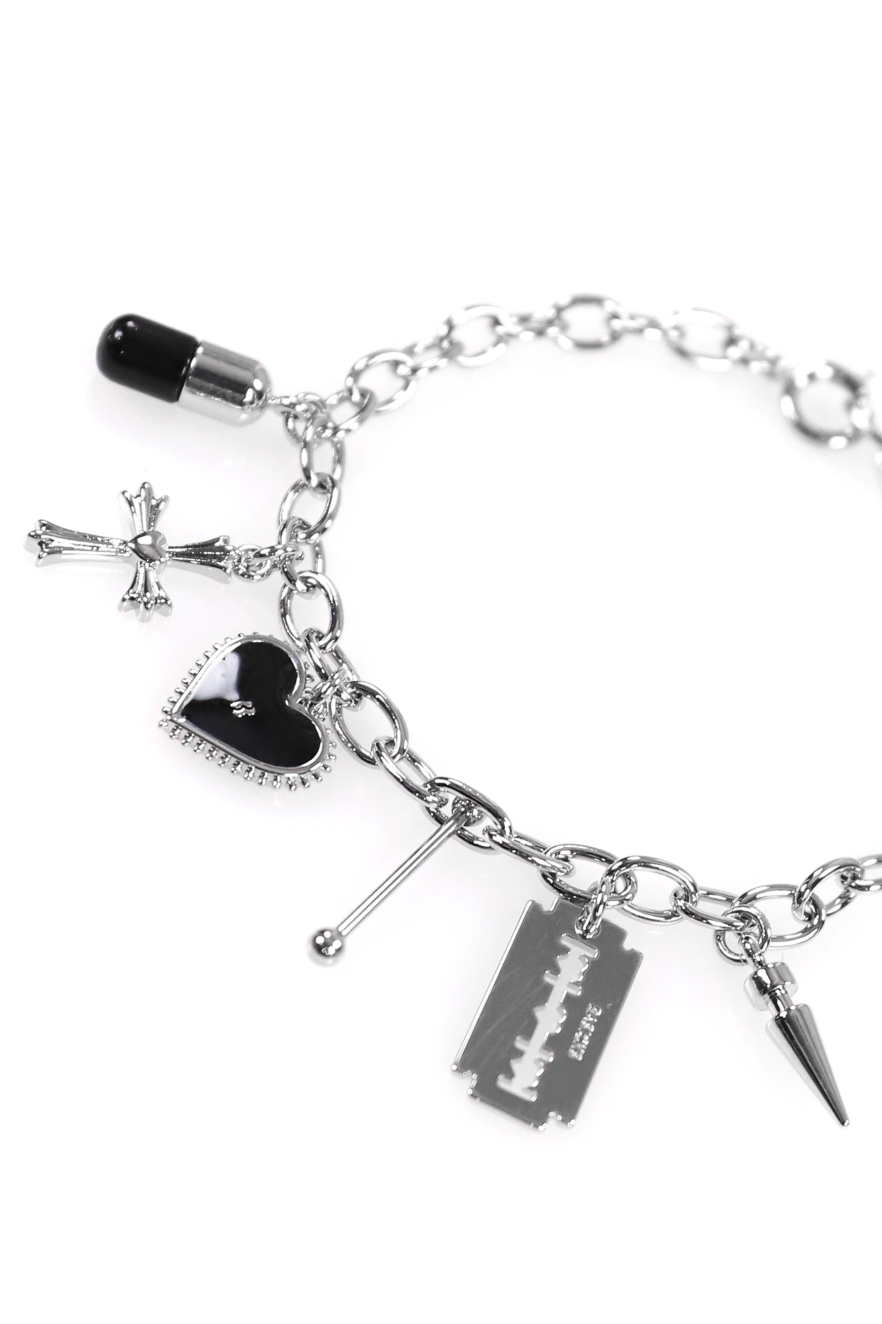 MULTIPLE METAL NECKLACE / SIL