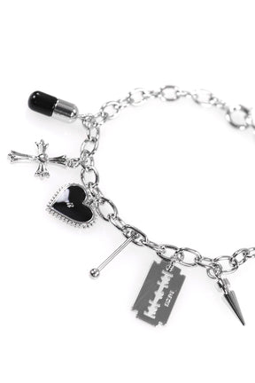 MULTIPLE METAL NECKLACE / SIL