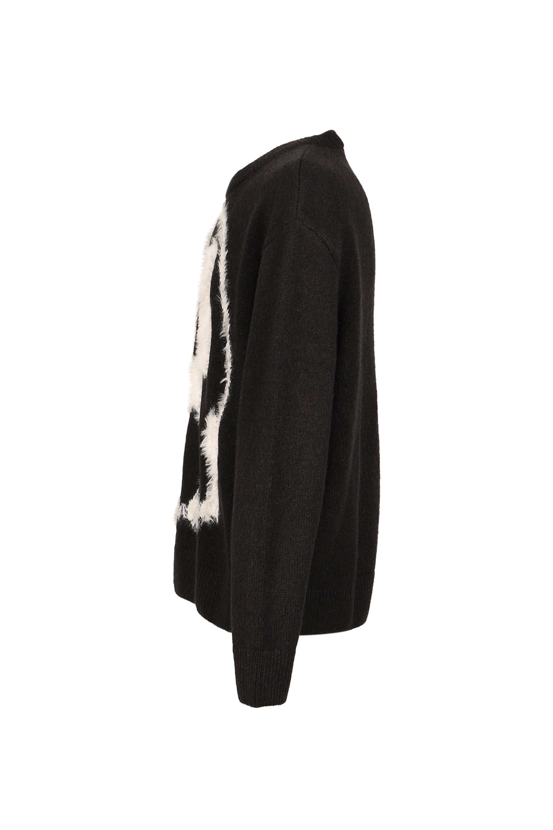 GFX KNIT SWEAT / BLK