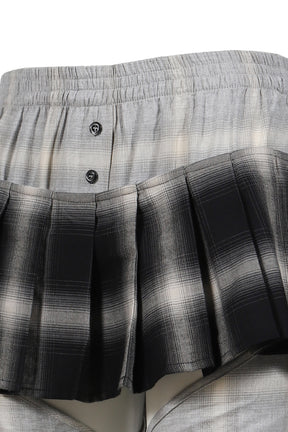 MISA SKIRT / BLACK CHECK