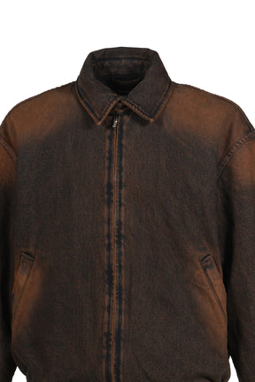 PADDED JACKET / RUST 