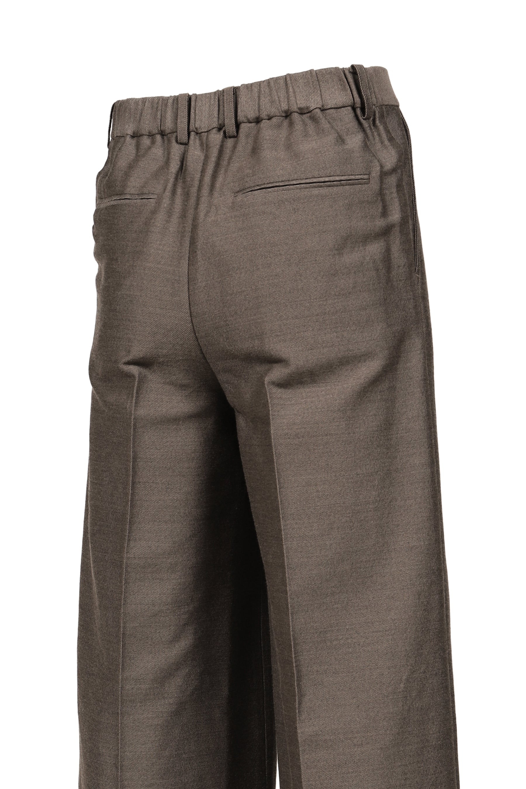 TWO-TUCK WIDE TROUSERS / BRW