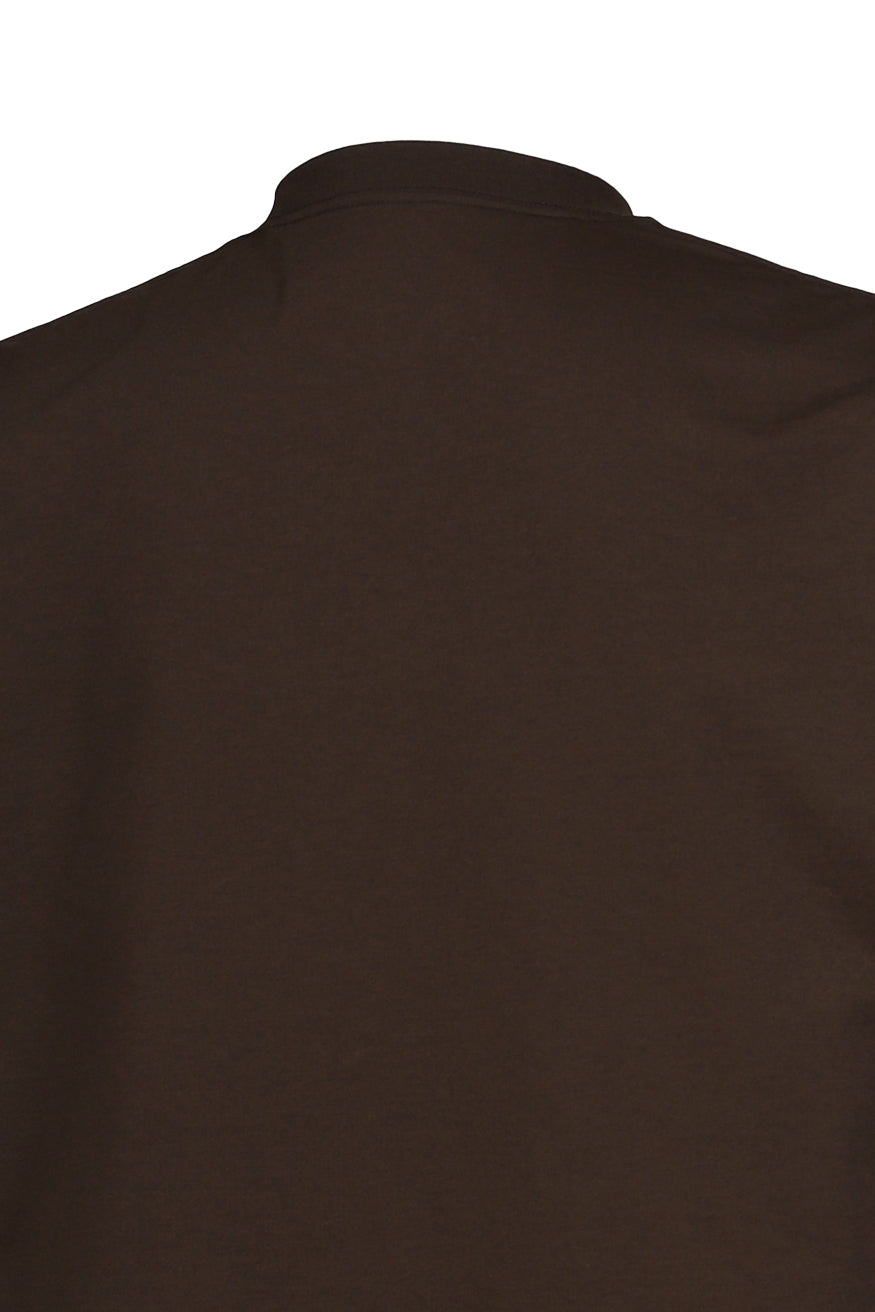 TECH DRAWSTRING S/S TEE / D.BRW