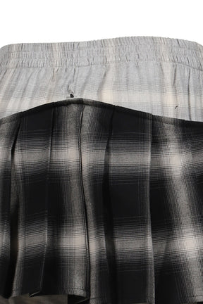 MISA SKIRT / BLACK CHECK