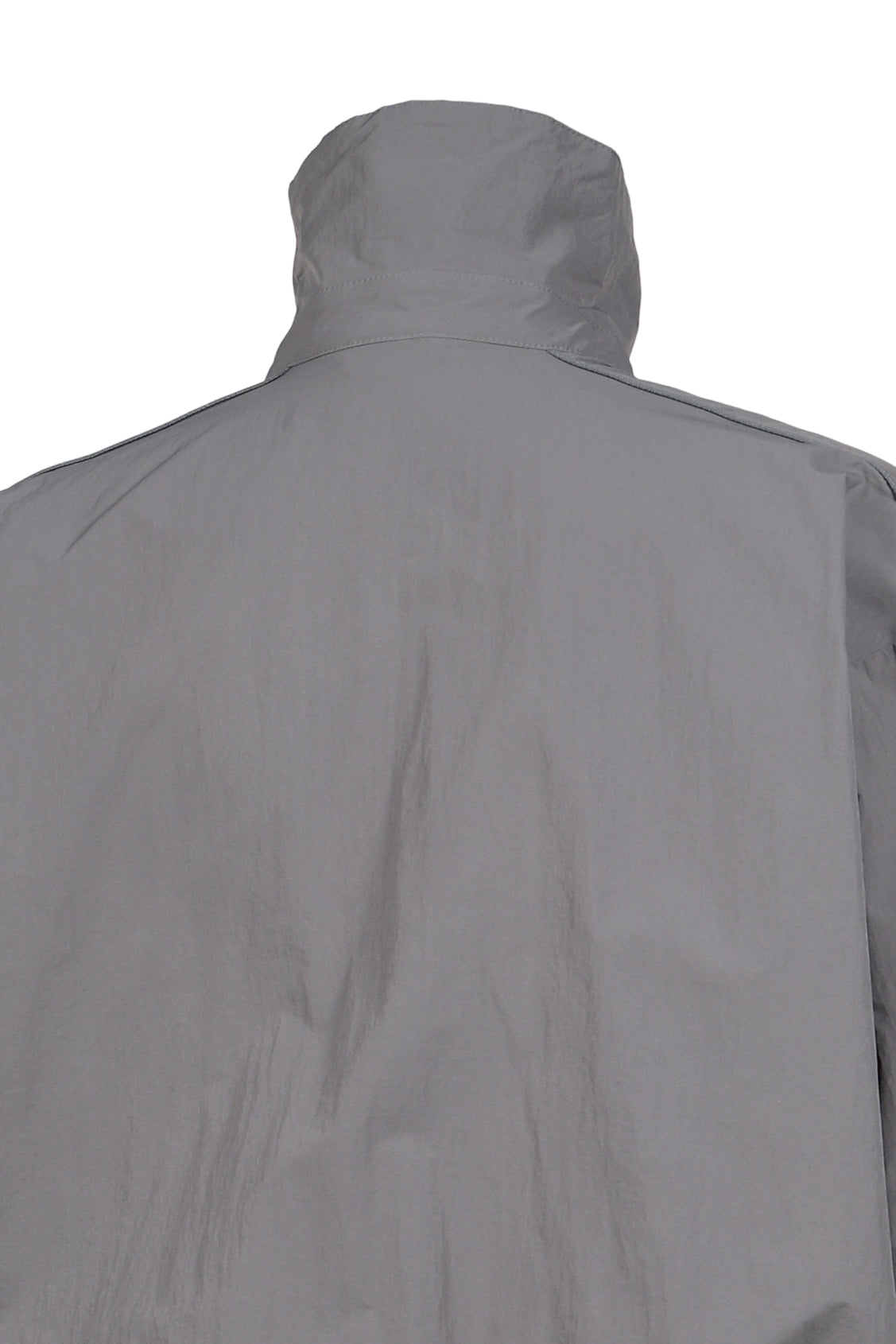 STAND COLLAR JACKET / FLAT MEDIUM GRY