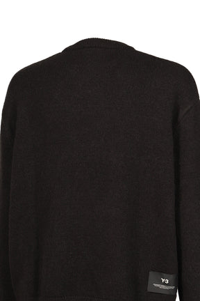 GFX KNIT SWEAT / BLK